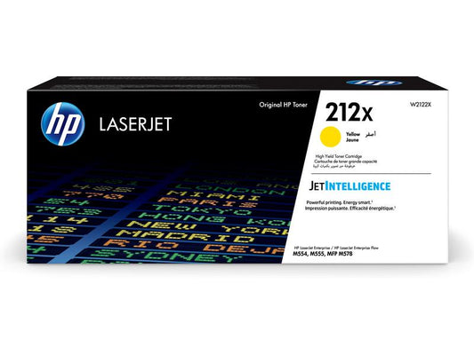 HP Toner Nr.212X (W2122X) Yellow