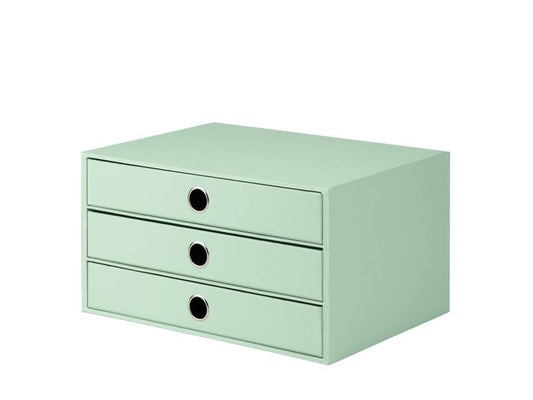 Rössler Boîte à tiroirs S.O.H.O. A4 Menthe