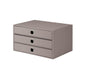 Rössler Boîte à tiroirs S.O.H.O. A4 Taupe