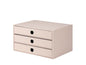 Rössler Boîte à tiroirs S.O.H.O. A4 Vieux rose