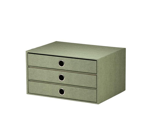 Rössler Boîte à tiroirs S.O.H.O. A4 Vert olive