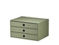 Rössler Boîte à tiroirs S.O.H.O. A4 Vert olive