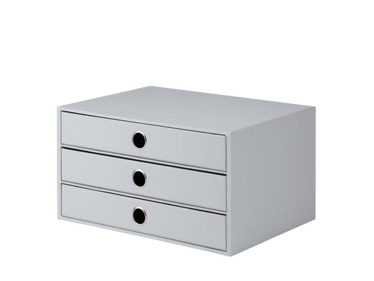 Rössler Boîte à tiroirs S.O.H.O. A4 Gris