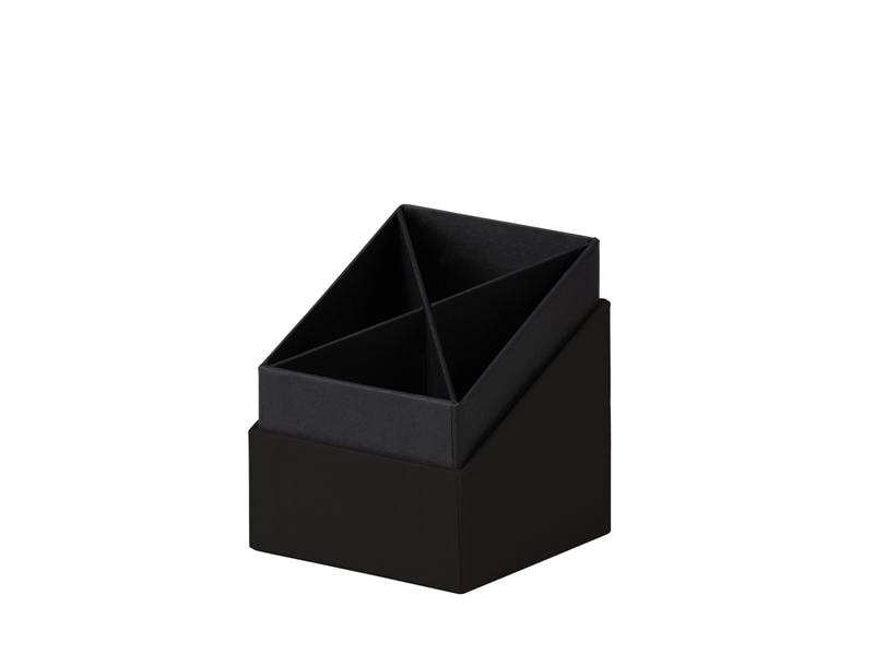 Rössler Pot à crayons S.O.H.O. Noir 8.6 x 10 x 8.6 cm