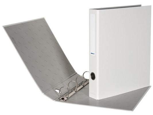 Biella Couverture de présentation Dinor-Quatro A4 4 cm Blanc