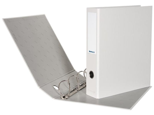 Biella Couverture de présentation Dinor-Quatro A4 7 cm Blanc