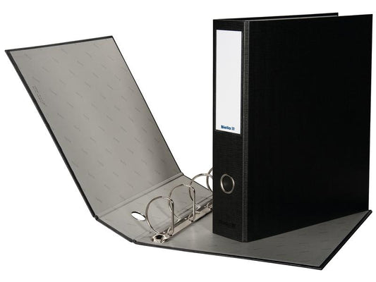 Biella Couverture de présentation Dinor-Quatro A4 7 cm noir