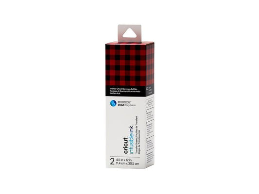Cricut Film thermocollant Joy Infusible Ink 2 pièces, motif à carreaux