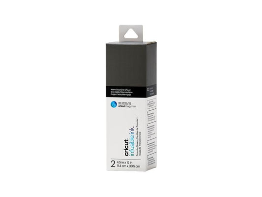 Cricut Film thermocollant Joy Infusible Ink 2 pièces, gris foncé
