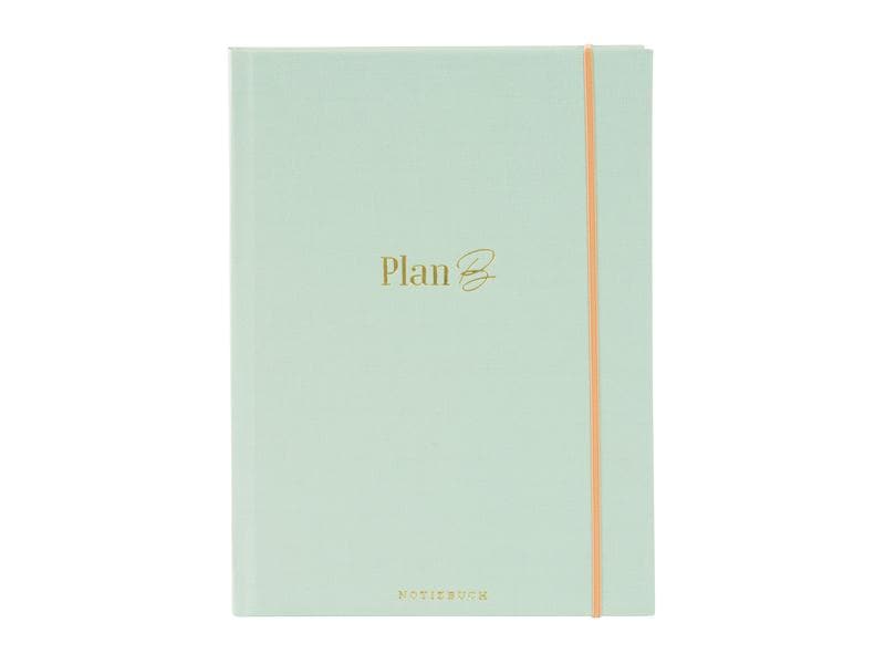 Goldbuch Bloc-notes Plan B A5, Pois, Vert