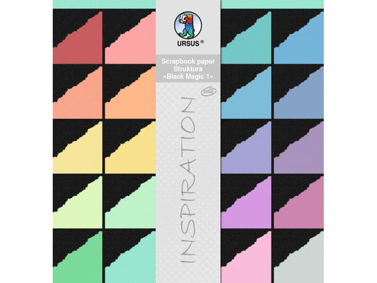 URSUS Papier cartonné Struktura 30.5 x 30.5 cm, 220 g/m²