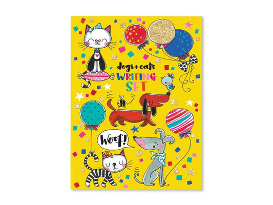 Rachel Ellen Kits de papier à lettre Chiens et chats