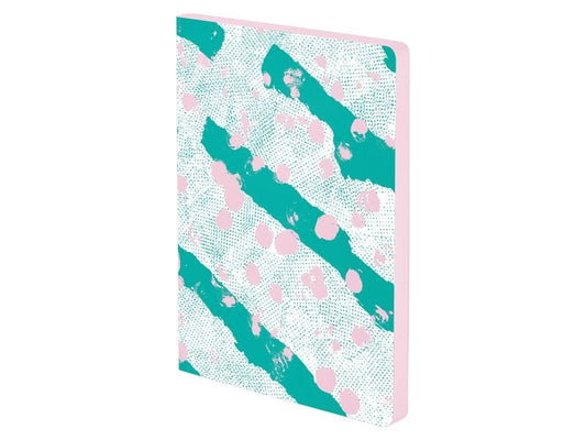 Nuuna Bloc-notes Colour Clash L Light Célébration, Pois