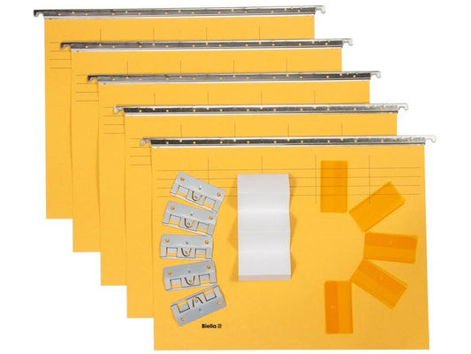 Biella Original Vetro Mobil Jaune, 5 pièces