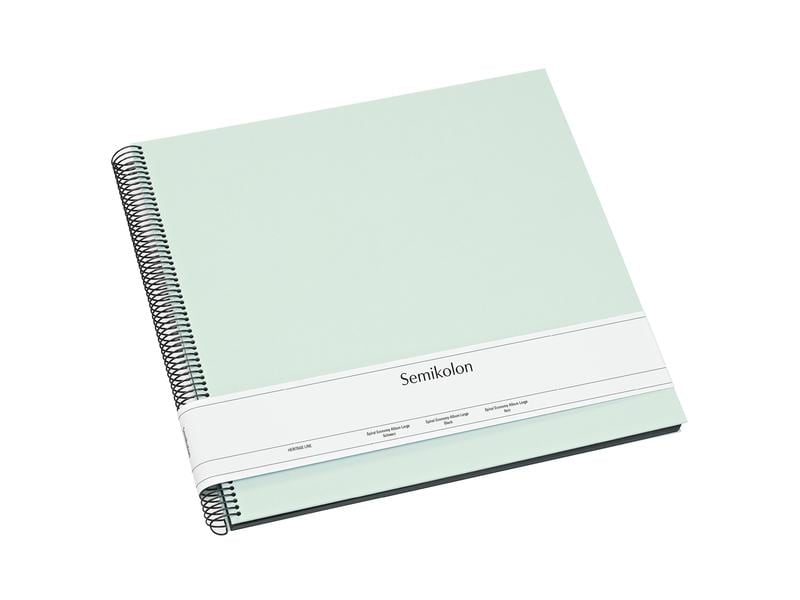 Semikolon Album photo 34.5 x 33.2 cm Moss, 50 pages noires