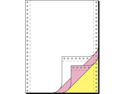 Sigel Papier pour photocopie A4, Jaune/Fuchsia/Blanc, 60 g/m², 600 Fiche