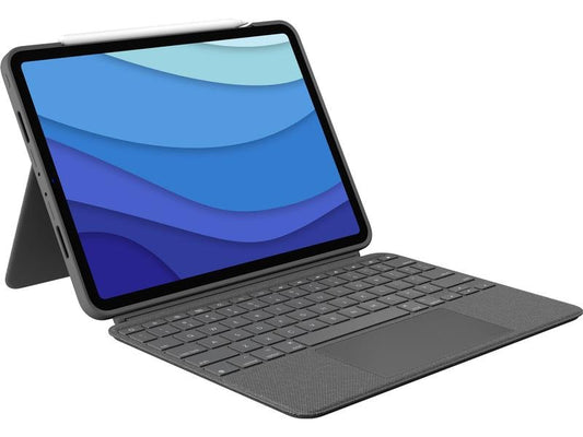 Logitech Couvre-clavier pour tablette Combo Touch iPad Pro 11" 1.-4. Gen