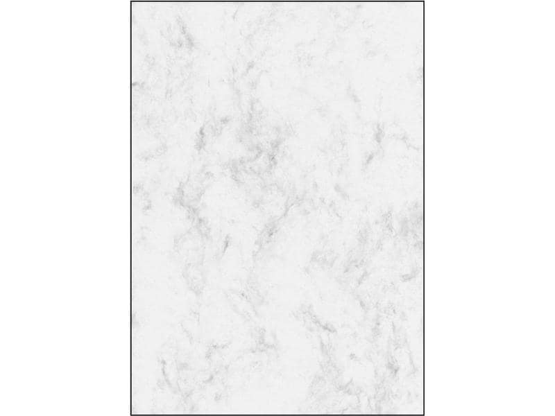 Sigel Papier à motif Papier marbré A4, 200 g, 50 feuilles, gris