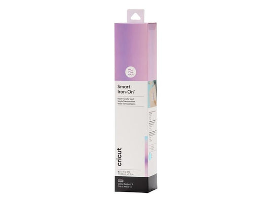 Cricut Film thermocollant Smart Holo 33 x 273 cm, 1 pièce, Transblue