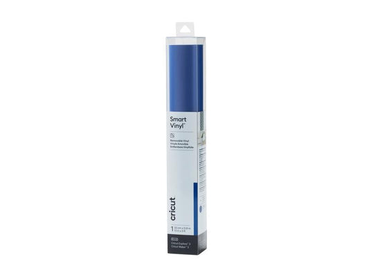 Cricut Film de vinyle Smart détachable 33 x 91 cm, 1 Pièce/s, Bleu foncé