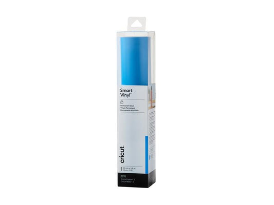 Cricut Film de vinyle Smart Permanent 33 x 366 cm, Bleu