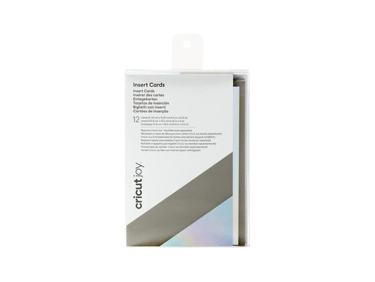 Cricut Carte vierge Joy  Grau/Schwarz