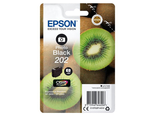 Epson Encre Nr. 202 / C13T02F14010 Photo Black