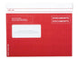 ELCO Pochette pour documents du papier C5 Fenêtre gauche, 250 pièces
