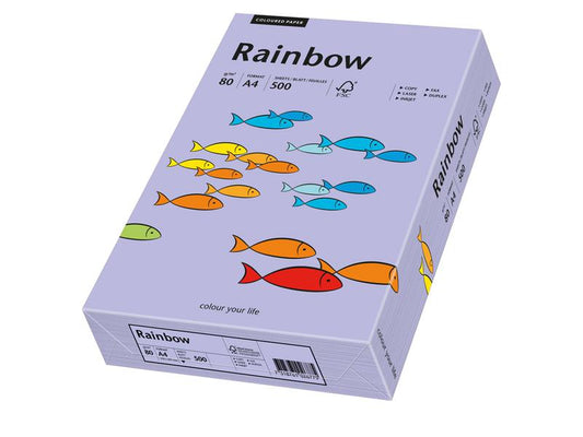 Rainbow Papier pour photocopie Rainbow 80 g/m² A4, violet