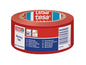 tesa Ruban de marquage Professional 60760, 50 mm x 33 m, Rouge