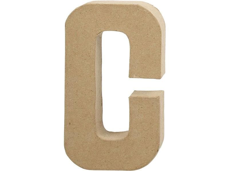 Creativ Company Lettre en carton C 20.5 cm