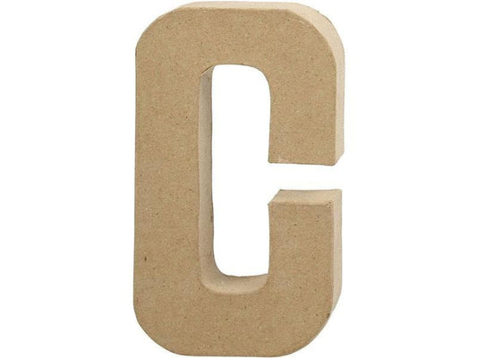 Creativ Company Lettre en carton C 20.5 cm