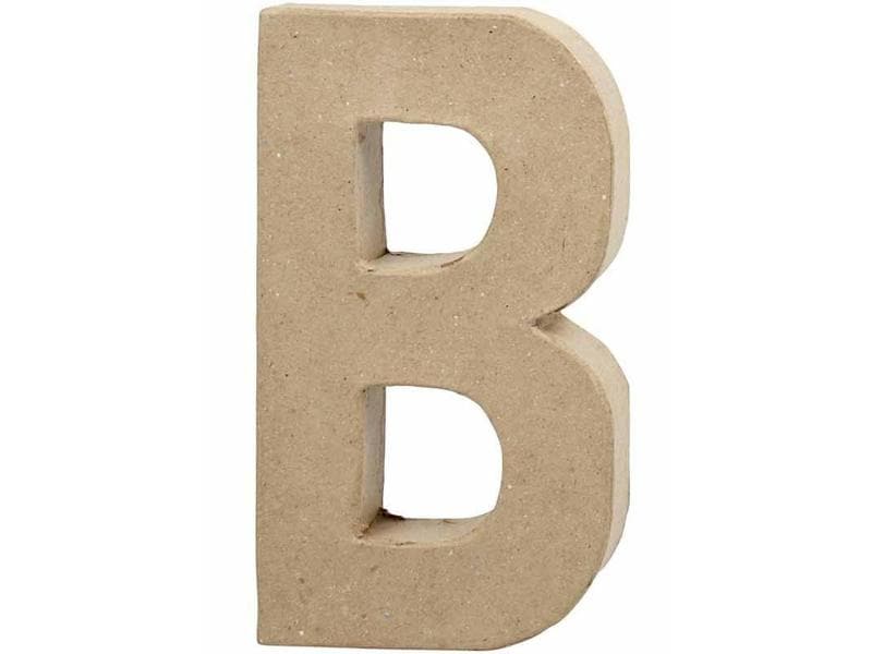 Creativ Company Lettre en carton B 20.5 cm