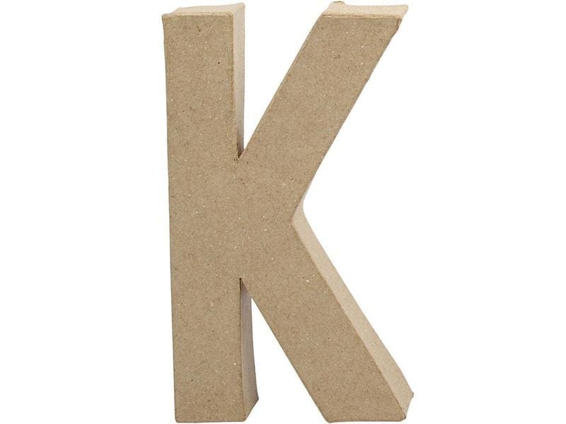 Creativ Company Lettre en carton K 20.3 cm