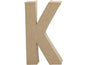 Creativ Company Lettre en carton K 20.3 cm