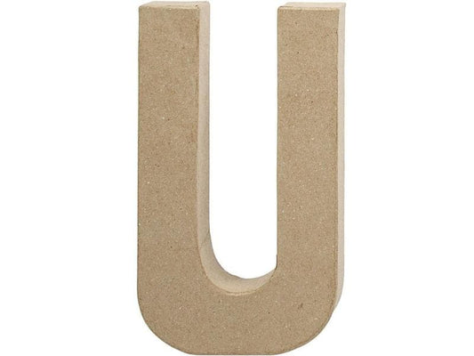 Creativ Company Lettre en carton U 20.5 cm