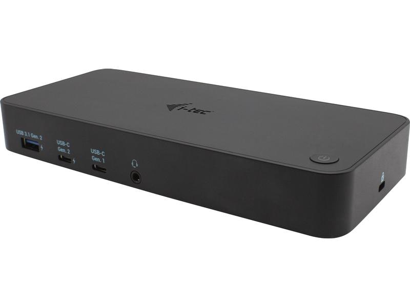 i-tec Station d'accueil USB-A/USB-C/Thunderbolt 3 Triple 4K PD 100W