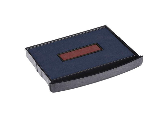 Colop Tampon de rechange E/2600/2 1 pièces, bleu/rouge