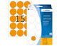 HERMA Étiquettes multi-usage 2274 Orange lumineux Ø 32 mm, 24 feuille
