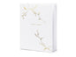 Partydeco Livre d’or Guest Book 20 x 24.5 cm, or/blanc