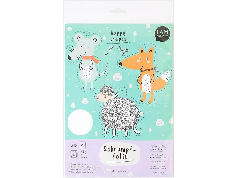 I AM CREATIVE Film rétractable Imprimable A4, 5 Pièce/s
