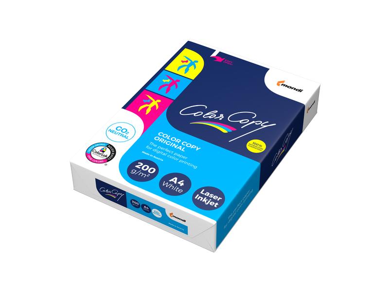 Colorcopy Papier pour photocopie Color Copy A4 blanc haut de gamme 200 g/m², 250 feuilles