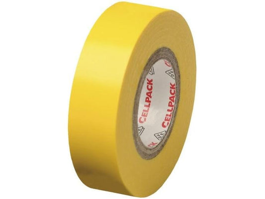 Cellpack AG Bande isolante 25 m x 30 mm, Jaune