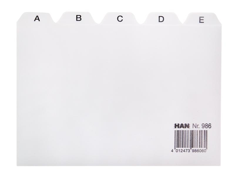 HAN Registre A-Z, A6 horizontal