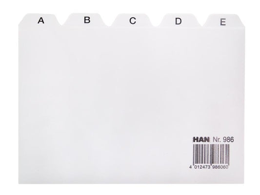 HAN Registre A-Z, A6 horizontal