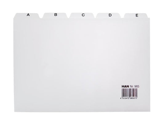 HAN Registre A-Z, A5 horizontal