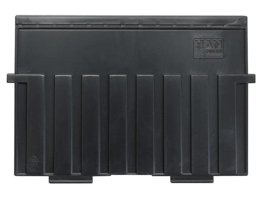 HAN Boîte à fiches Plaque d'appui transversale A5, Noir