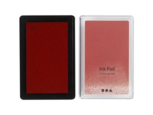 Creativ Company Tampon encreur Pad d'encre, 9 x 6 x 2 cm Rouge