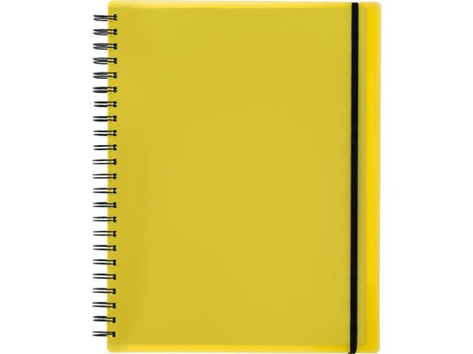 Kolma Carnet de notes Easy A4, À carreaux, Jaune