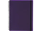 Kolma Carnet de notes Easy A4, À carreaux, Violet